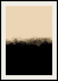 Abstrakte felt i beige og svart med myke overganger-2