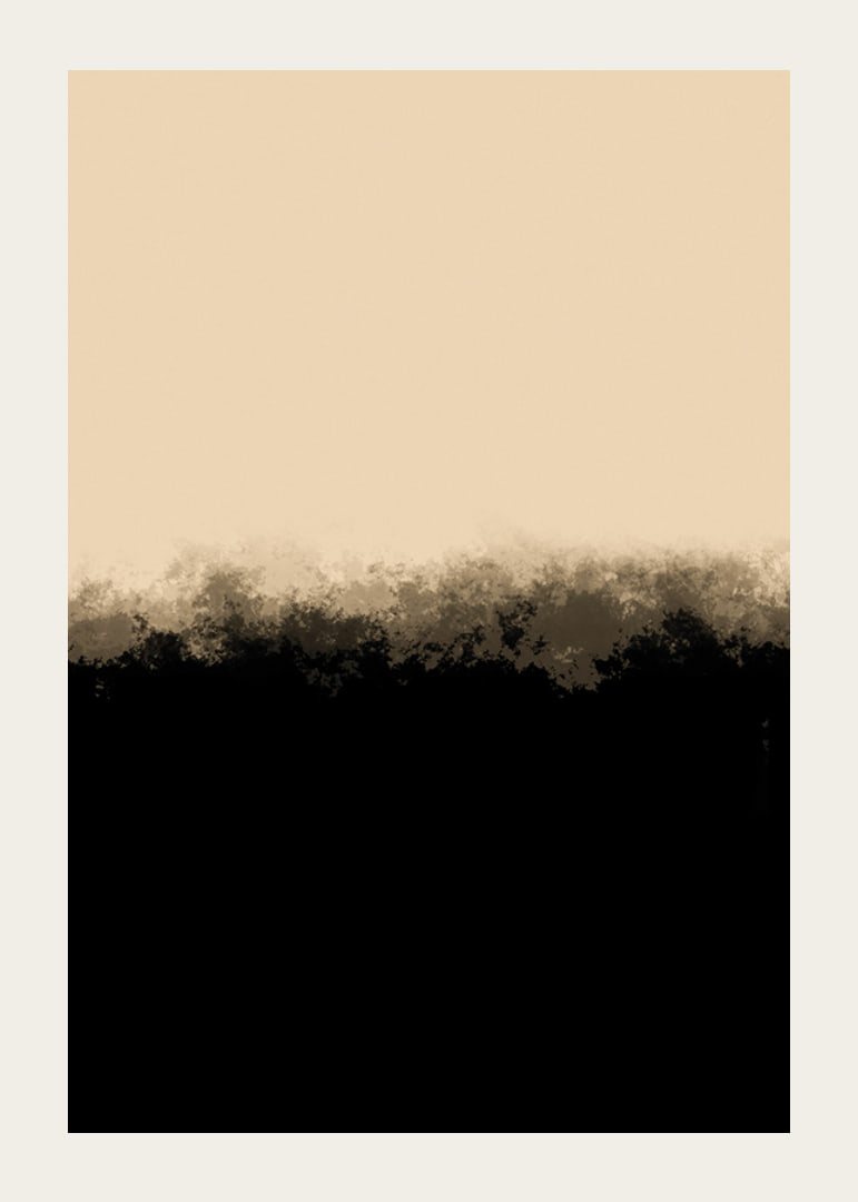 Abstract fields in beige and black with soft transitions-12