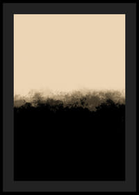 Abstrakte felt i beige og svart med myke overganger-4