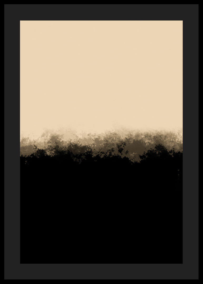 Abstrakte felt i beige og svart med myke overganger-12