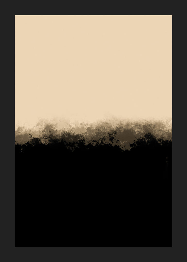 Abstrakte felt i beige og svart med myke overganger-12