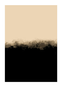Abstract fields in beige and black with soft transitions-1