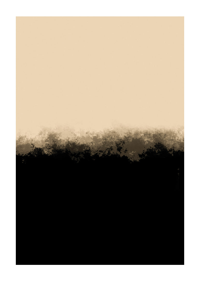 Abstract fields in beige and black with soft transitions-12