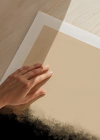 Abstract fields in beige and black with soft transitions-9