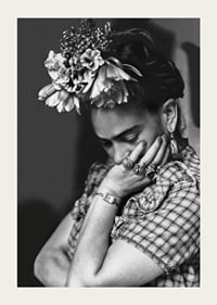Frida Kahlo B&W-3