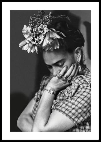 Poster Frida Kahlo B&W