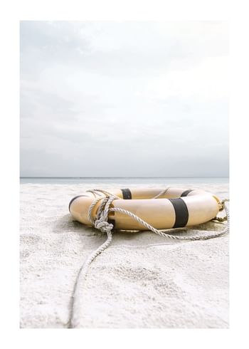 Poster Beach Lifebuoy