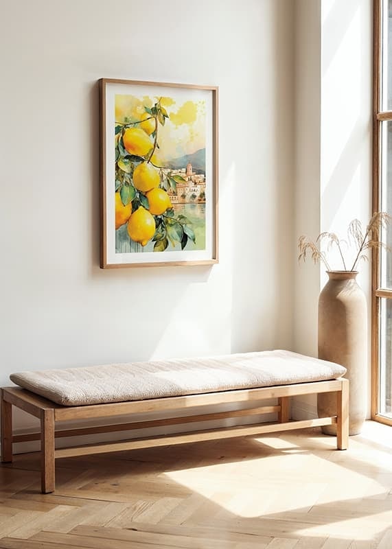 Poster Amalfi Lemons No1 crossfade