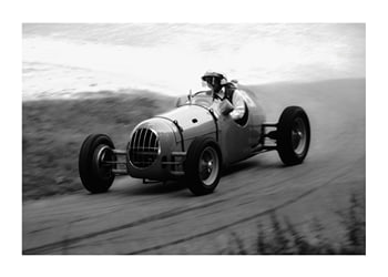 Poster Classic Race Car