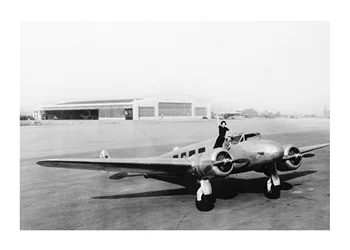 Poster Propeller Airplane
