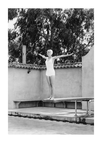 Plakat On The Diving Board