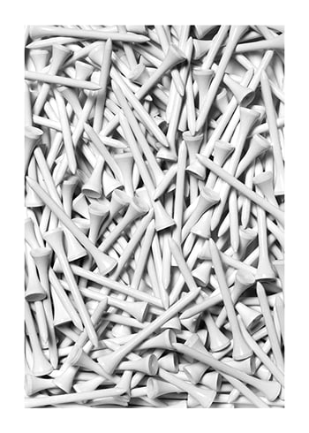 Poster Golf Tees