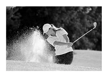 Poster Golf Bunker Shot