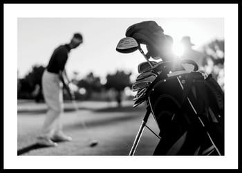 Poster Ready For Golf