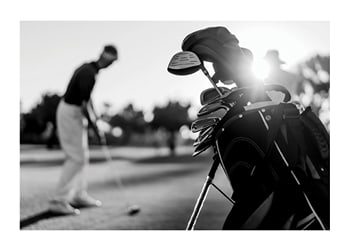 Poster Ready For Golf