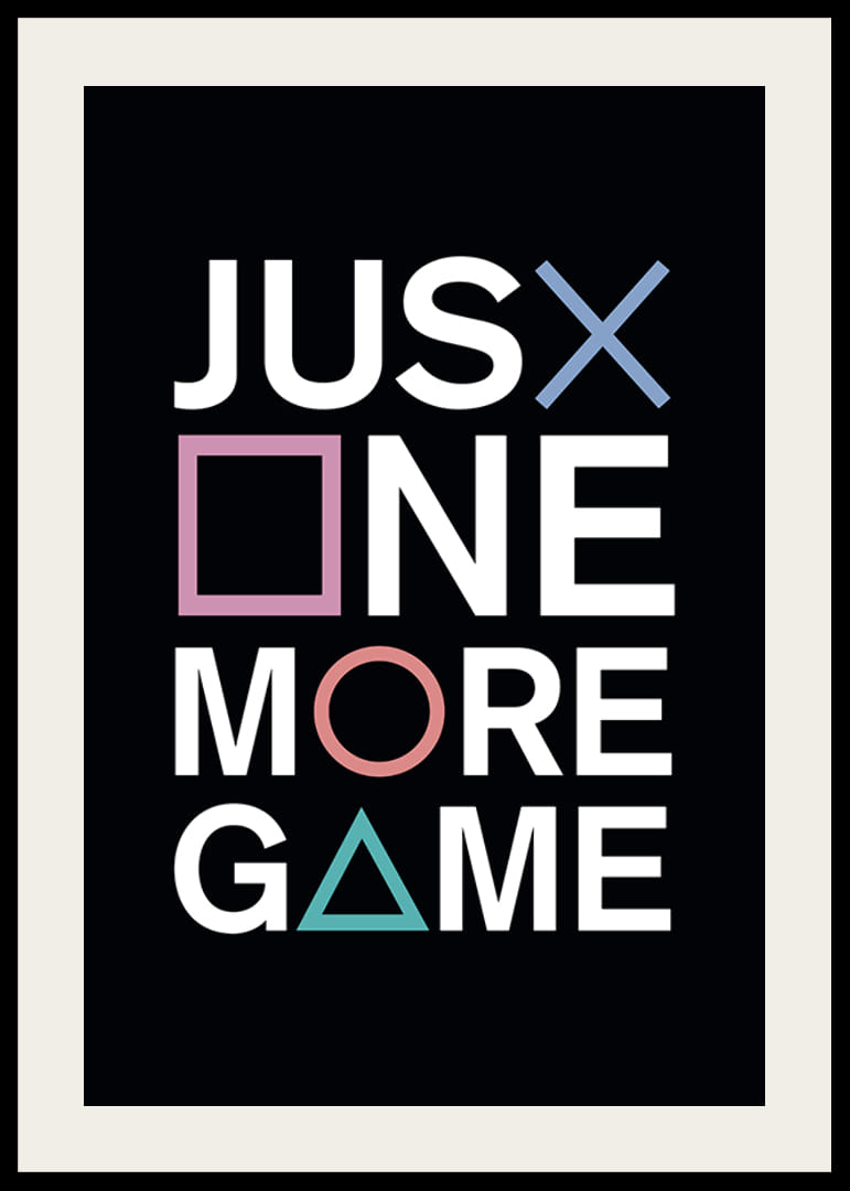 Graafinen teksti ja värilliset Playstation-symbolit mustalla pohjalla-12