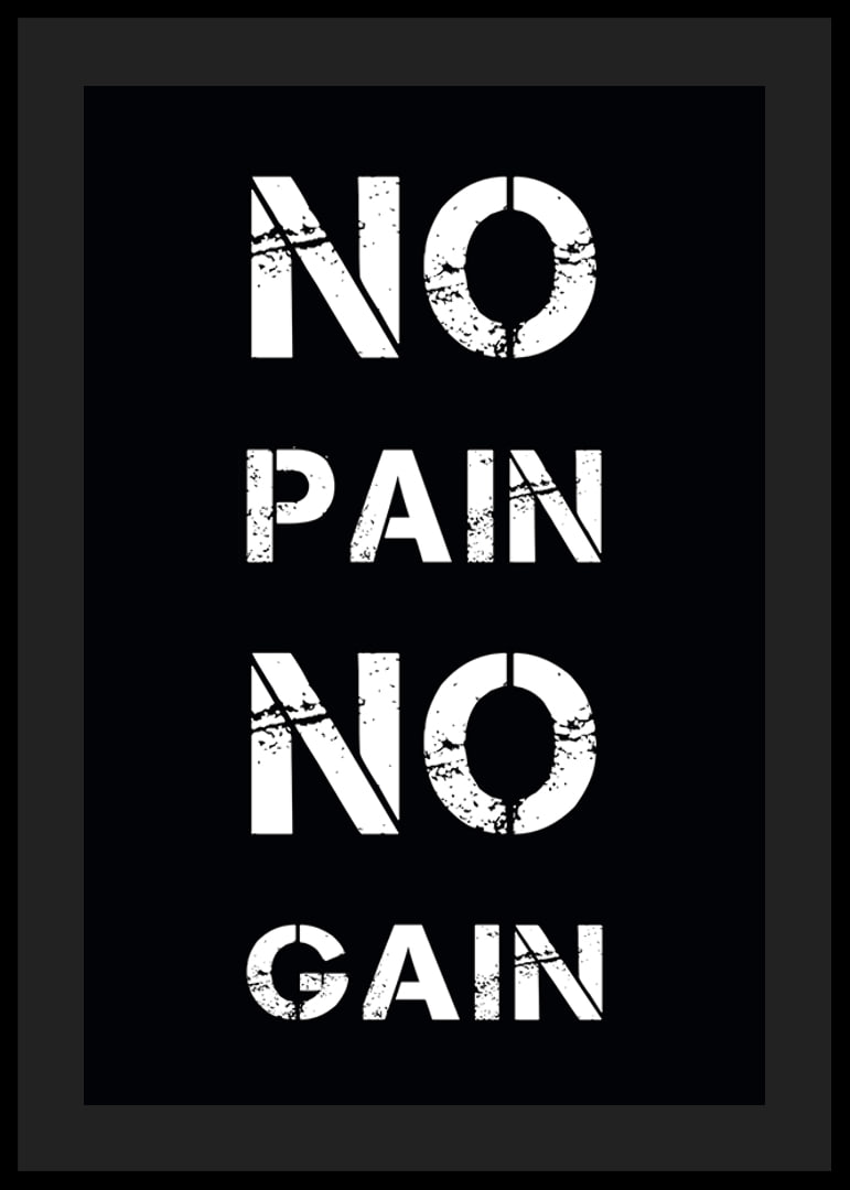 Graphic text with worn white letters on a black background-12