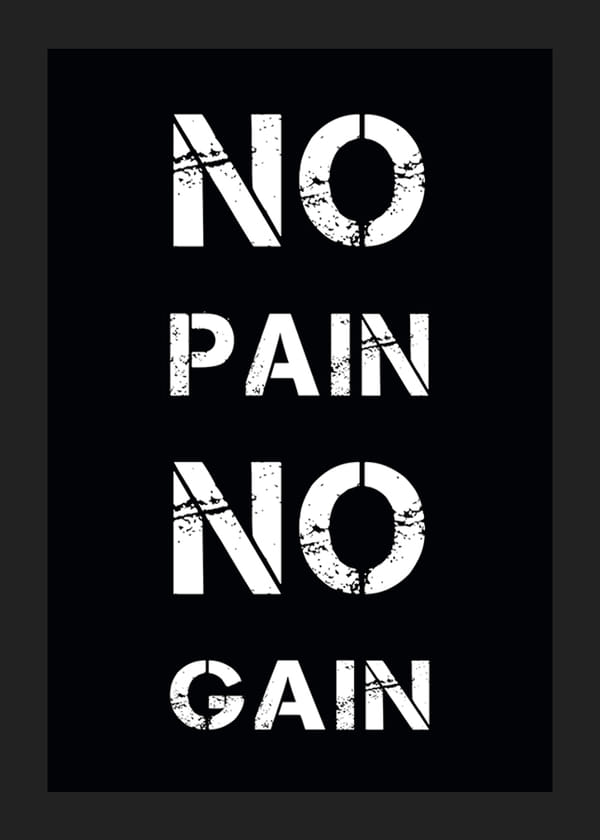 Poster No Pain No Gain