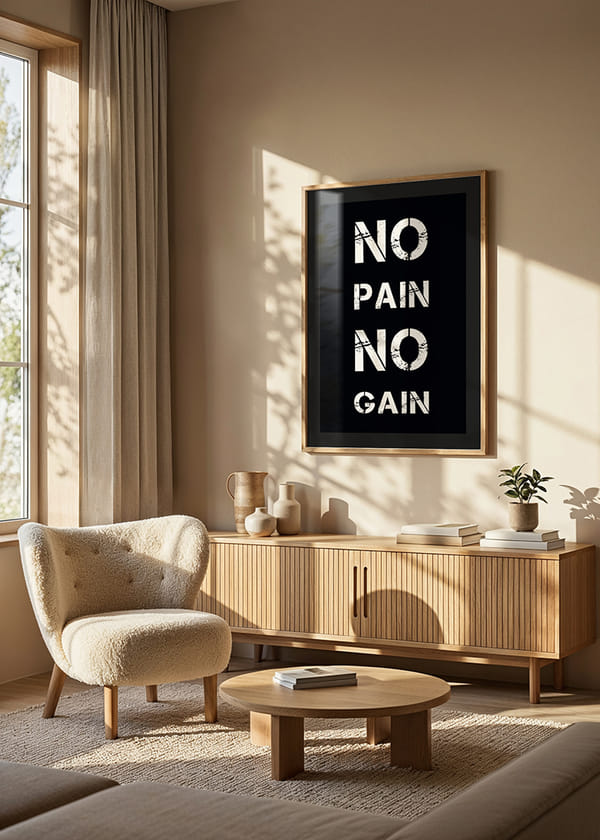 Poster No Pain No Gain crossfade