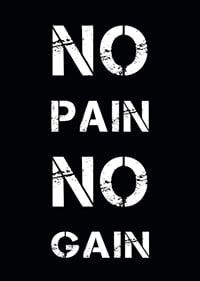 Graphic text with worn white letters on a black background-7