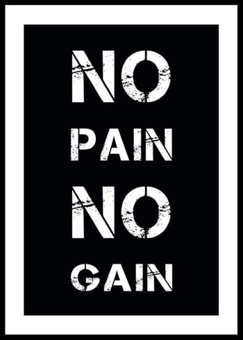 Poster No Pain No Gain