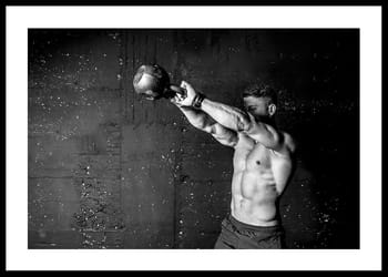 Poster Kettlebell Fitness