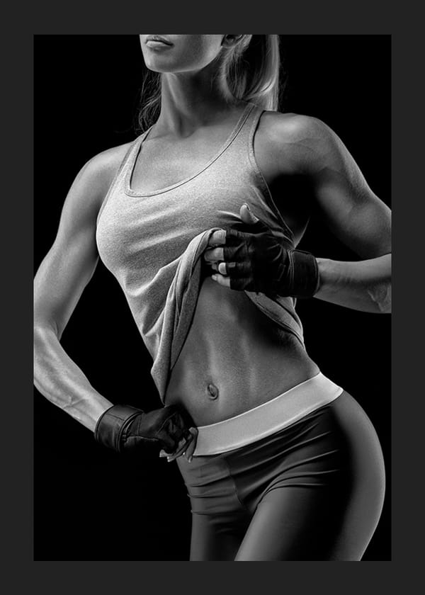 Poster Fitness Training No2