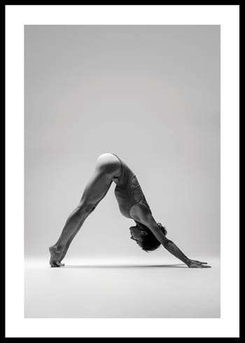 Poster Practicing Yoga No1