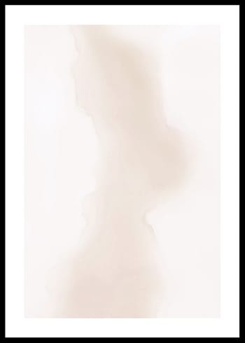 Plakat Watercolor Faded Brown No1