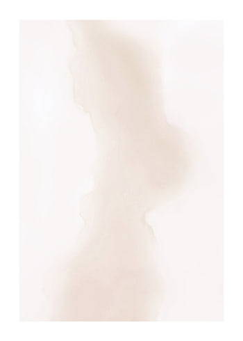 Poster Watercolor Faded Brown No1