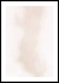Abstract watercolor with soft brown tones on a light background-0