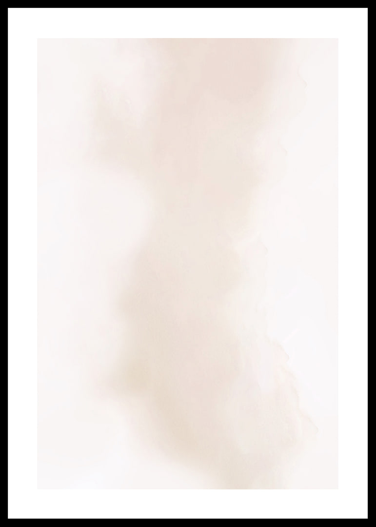 Abstract watercolor with soft brown tones on a light background-12