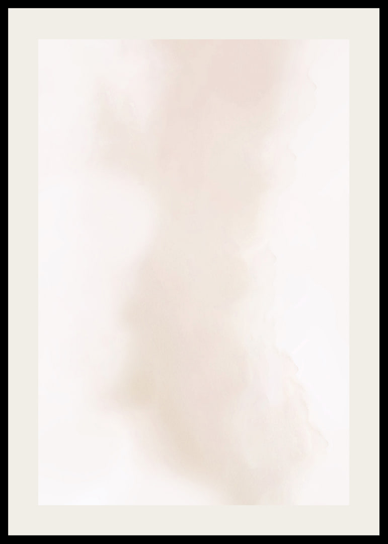Abstract watercolor with soft brown tones on a light background-12