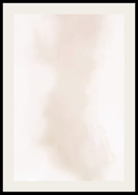 Abstraktný akvarel s jemnými hnedými tónmi na svetlom pozadí-2