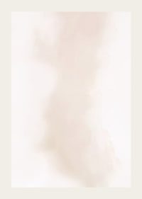 Abstract watercolor with soft brown tones on a light background-3