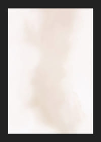 Abstraktný akvarel s jemnými hnedými tónmi na svetlom pozadí-5