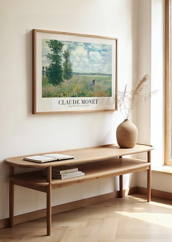 Poster Poppy Fields 1875 By Claude Monet crossfade