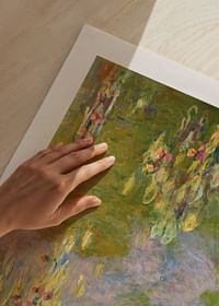 Water Lilies Landscape 1919 By Claude Monet-3