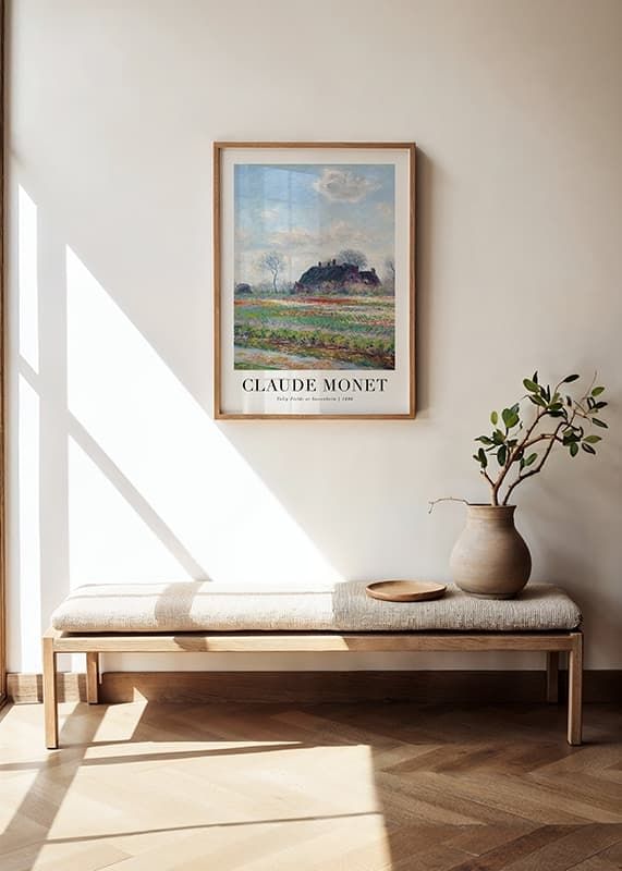 Poster Tulip Fields At Sassenheim 1886 By Claude Monet crossfade