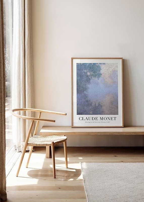 Poster Morning On The Seine 1897 By Claude Monet crossfade