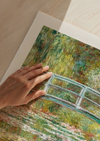Bridge Over A Pond 1899 By Claude Monet-3