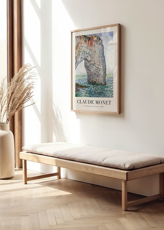 Poster The Manneporte 1886 By Claude Monet crossfade