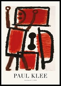 Locksmith 1940 By Paul Klee-0