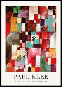 Rhythms 1920 By Paul Klee-0