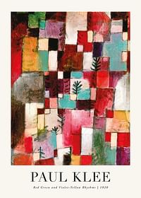 Rhythms 1920 By Paul Klee-1