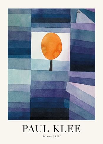 Plakat Autumn 1922 By Paul Klee