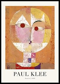 Senecio 1922 By Paul Klee-0