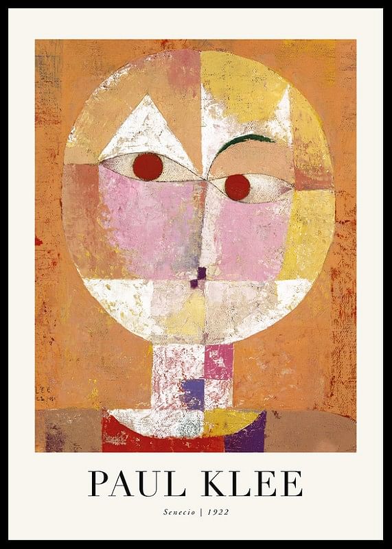 Senecio 1922 By Paul Klee-12