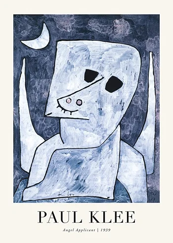 Poster Angel Applicant 1939 By Paul Klee