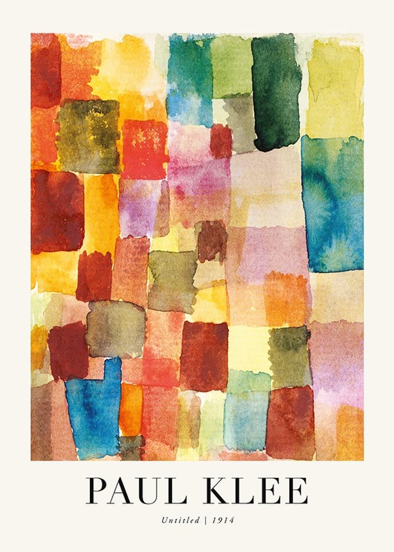 Untitled 1914 By Paul Klee Poster Konsttavlor Gallerix se untitled-1914-by-paul-klee-poster-konsttavlor-gallerix-se